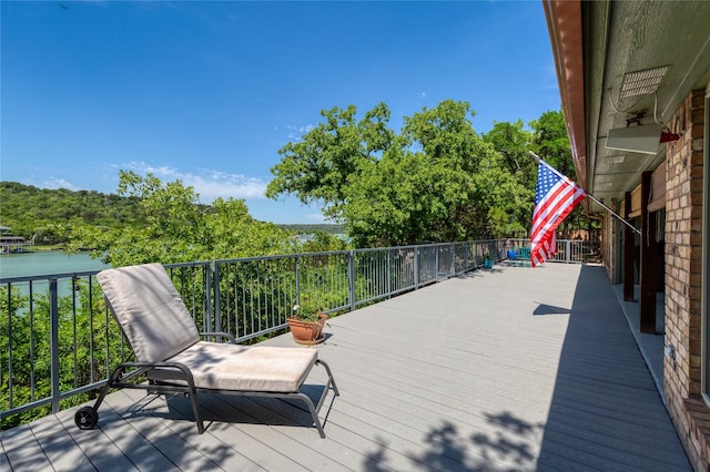1780 S Lakeview Dr, Gordon, TX 76453 - view of wooden terrace