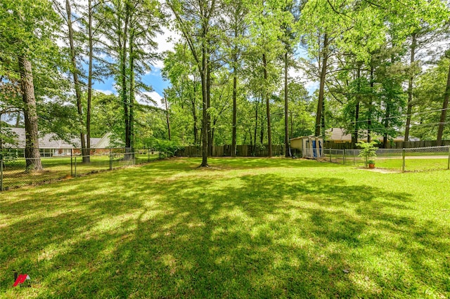 3873 Talton St, Shreveport, LA 71119 - view of yard with a fenced backyard