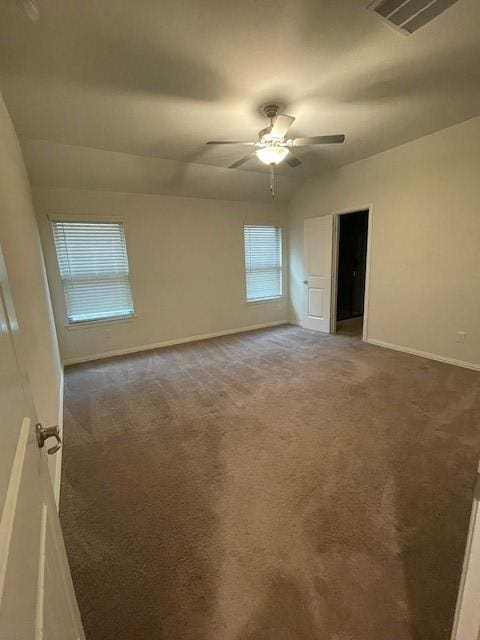 702 Grassland Way, Arlington, TX 76002 - carpeted empty room featuring baseboards and a ceiling fan