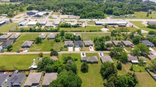 birds eye view of property featuring a residential view