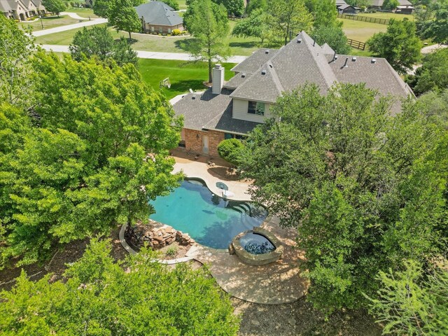 2204 Chipping Campden Rd, Denton, TX 76226 - view of subject property featuring a pool