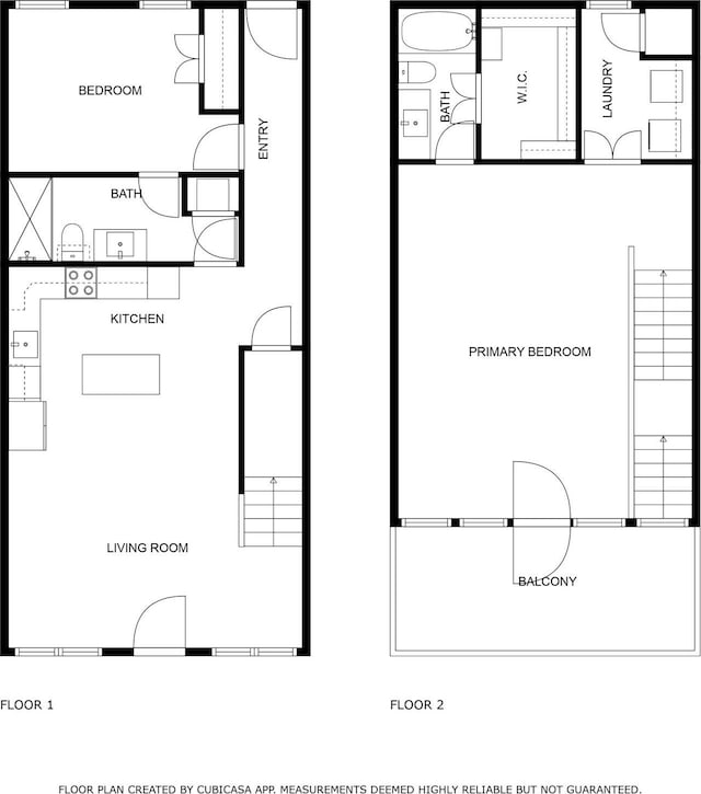 1823 S Ervay St, Dallas, TX 75215 - property floor plan