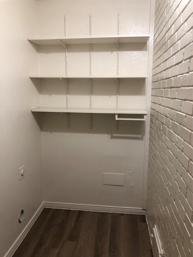 414 Brookview Dr, Desoto, TX 75115 - interior space with dark wood finished floors