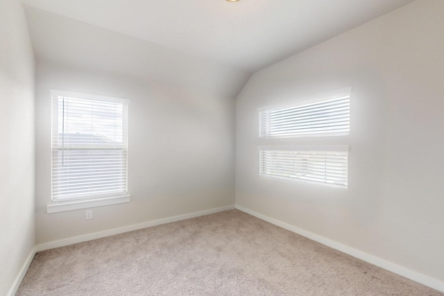 3238 Baehr Dr, Royse City, TX 75189 - carpeted spare room featuring lofted ceiling, healthy amount of natural light, and baseboards