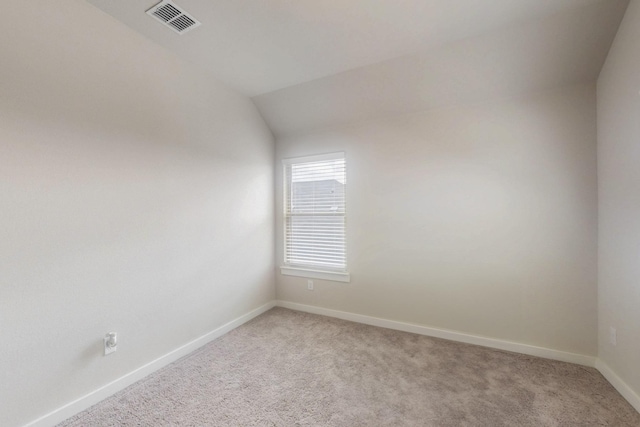 3238 Baehr Dr, Royse City, TX 75189 - unfurnished room with light colored carpet, baseboards, and lofted ceiling