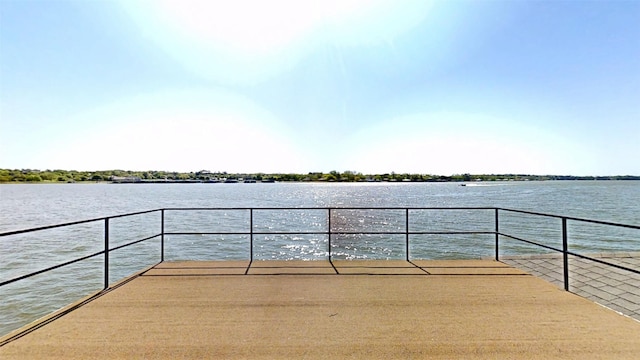 1351 Porter Ct, Granbury, TX 76048 - dock area with a water view