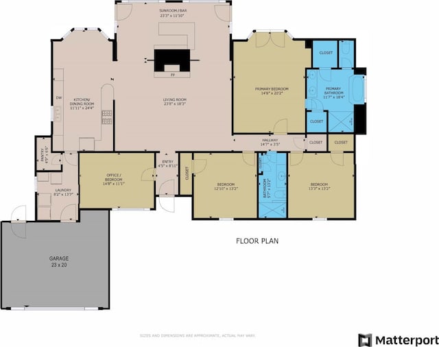 1351 Porter Ct, Granbury, TX 76048 - floor plan