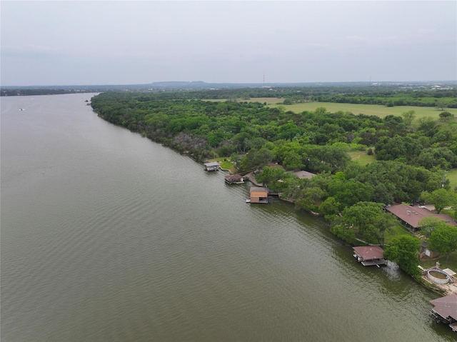 1351 Porter Ct, Granbury, TX 76048 - aerial view with a water view