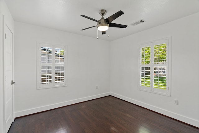 1413 S Waverly Dr, Dallas, TX 75208 - unfurnished room featuring baseboards, visible vents, and plenty of natural light