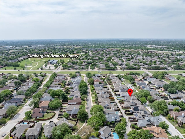 18815 Park Grove Ln, Dallas, TX 75287 - view of property location with nearby suburban area