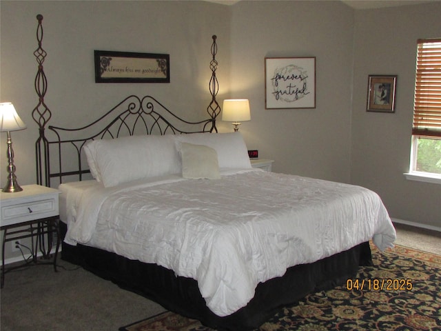 2709 Lakeside Dr, Burleson, TX 76028 - carpeted bedroom with baseboards
