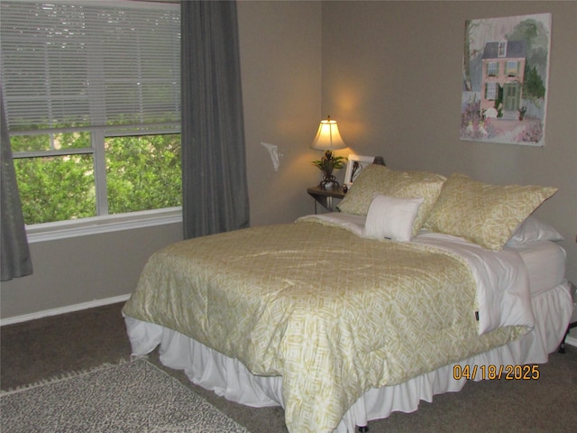 2709 Lakeside Dr, Burleson, TX 76028 - bedroom featuring baseboards and carpet floors