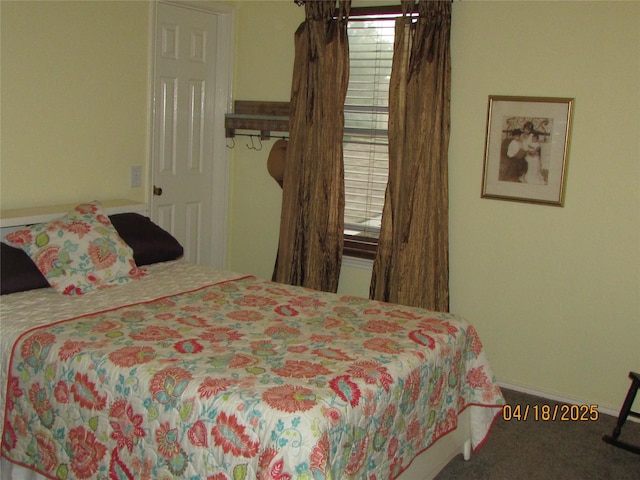 2709 Lakeside Dr, Burleson, TX 76028 - carpeted bedroom with baseboards