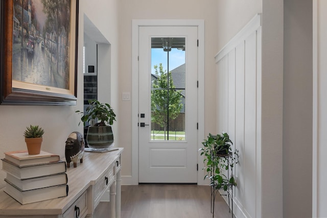 1236 Monterra Way, Fate, TX 75087 - entryway with dark wood finished floors and plenty of natural light