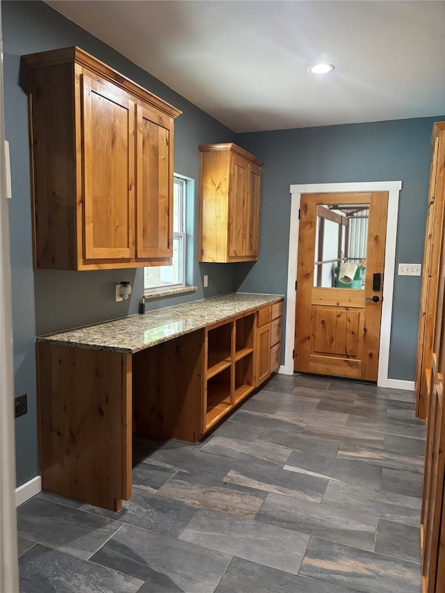 209 E Meadows St, Saint Jo, TX 76265 - kitchen featuring baseboards