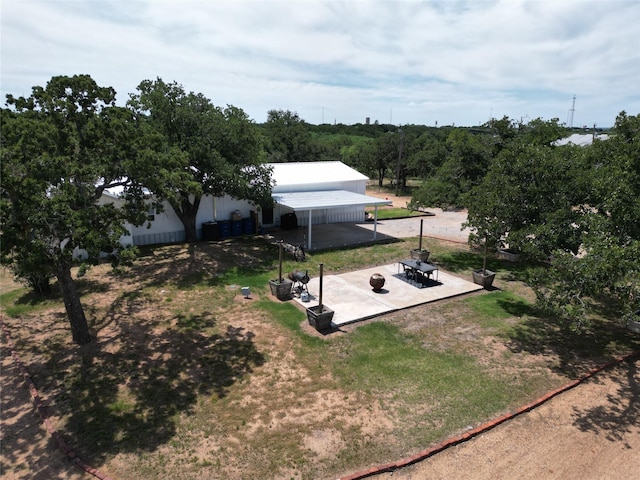 1609 Beech St, Cisco, TX 76437 - view of grassy yard with a patio