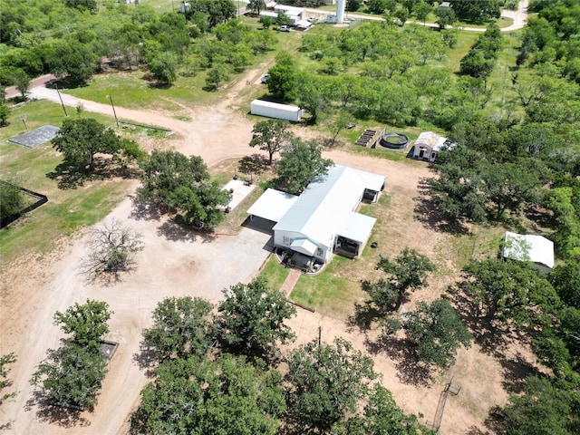 1609 Beech St, Cisco, TX 76437 - drone / aerial view