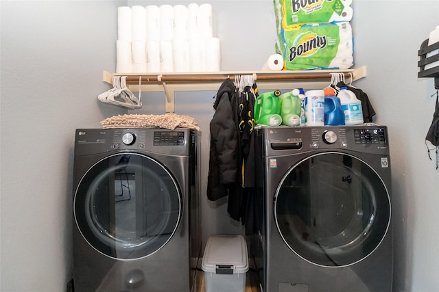 2409 Eisenhower Dr, Mckinney, TX 75071 - washroom with washer / clothes dryer and laundry area