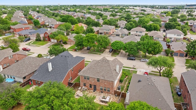 2409 Eisenhower Dr, Mckinney, TX 75071 - birds eye view of property featuring a residential view