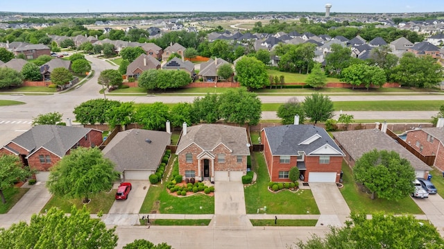 2409 Eisenhower Dr, Mckinney, TX 75071 - bird's eye view with a residential view