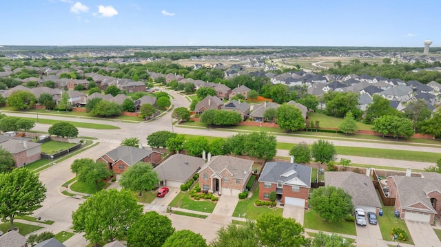 2409 Eisenhower Dr, Mckinney, TX 75071 - drone / aerial view featuring a residential view