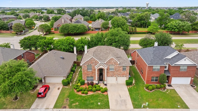 2409 Eisenhower Dr, Mckinney, TX 75071 - aerial view with a residential view