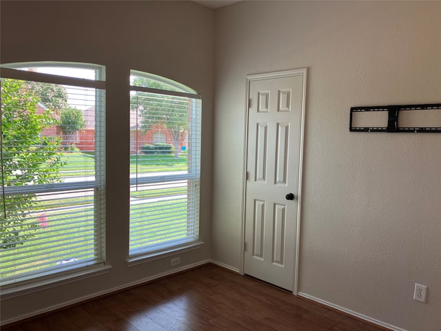 10401 Max Ln, Frisco, TX 75035 - spare room with dark wood-style floors