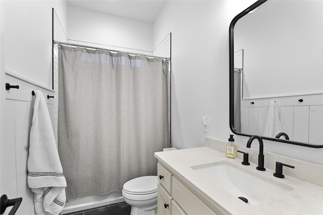 8919 Southern Shore Ct, Kemp, TX 75143 - full bathroom featuring toilet and vanity