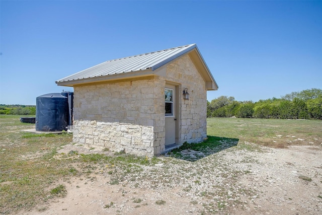 view of outbuilding with an outdoor structure