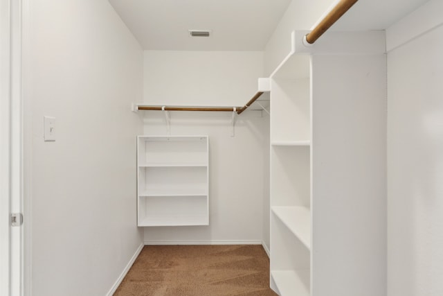 601 Wichita Trl, Mckinney, TX 75071 - spacious closet featuring visible vents and carpet