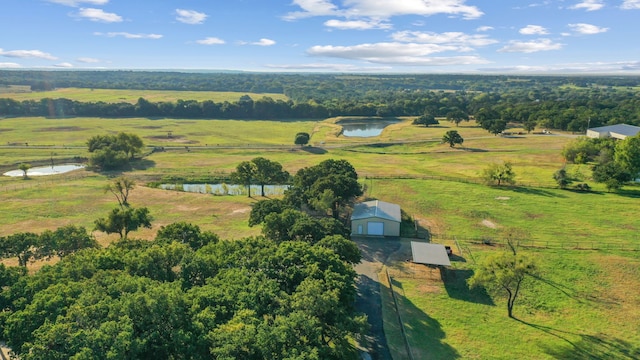200 Leea Ln, Weatherford, TX 76087 - birds eye view of property with a rural view and a water view
