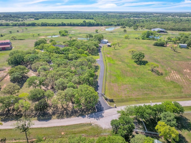 200 Leea Ln, Weatherford, TX 76087 - aerial view with a rural view and a water view