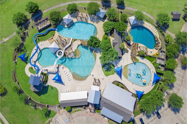 10524 Musketball Pl, Mckinney, TX 75072 - bird's eye view of a pool
