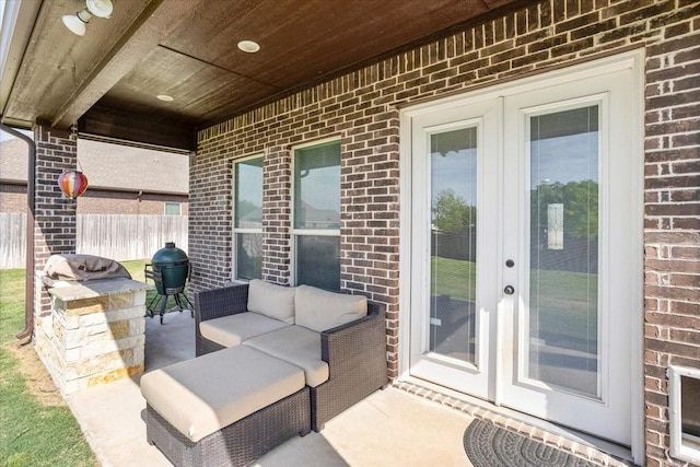 12409 Messer Ct, Fort Worth, TX 76126 - view of patio
