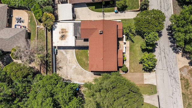 bird's eye view