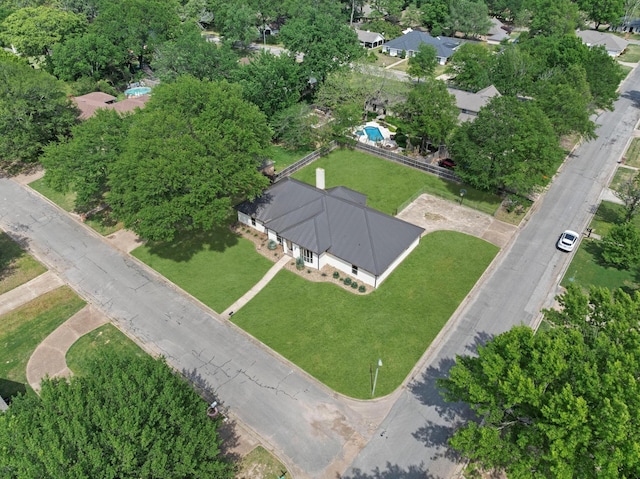 bird's eye view