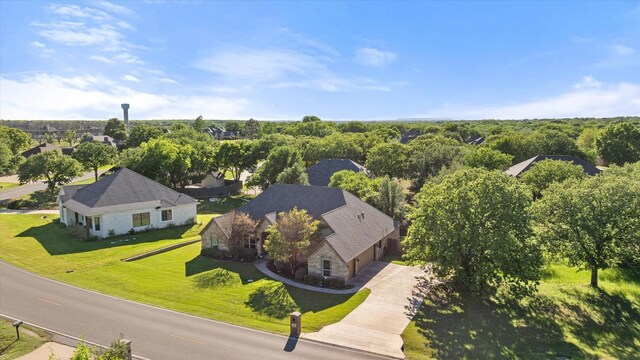 drone / aerial view