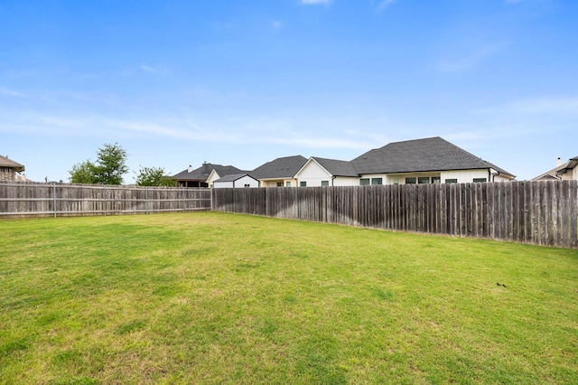 10009 Wildberry Dr, Waco, TX 76712 - view of yard with a residential view and a fenced backyard