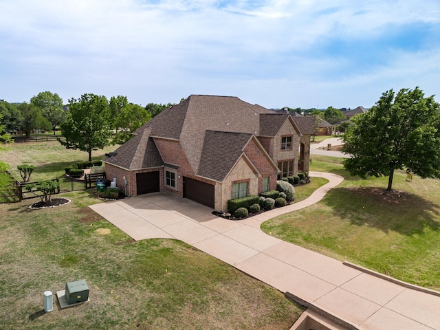 drone / aerial view