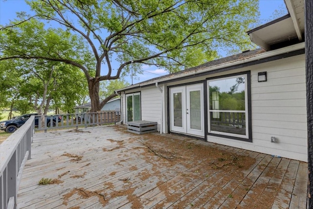 1125 Rodeo Center Blvd, Mesquite, TX 75149 - deck featuring french doors