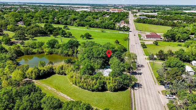 1125 Rodeo Center Blvd, Mesquite, TX 75149 - bird's eye view of a large body of water and a tree filled landscape