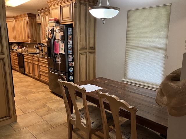 view of dining area