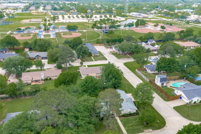 aerial view