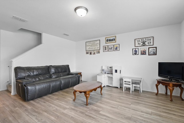 1020 Valerian Dr, Haslet, TX 76052 - living room with light wood-style floors