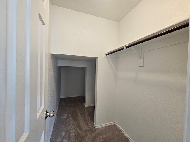 1020 Valerian Dr, Haslet, TX 76052 - spacious closet featuring dark colored carpet