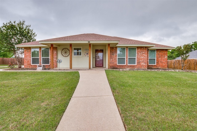 3451 Sudith Ln, Midlothian, TX 76065 - ranch-style home with brick siding and a shingled roof