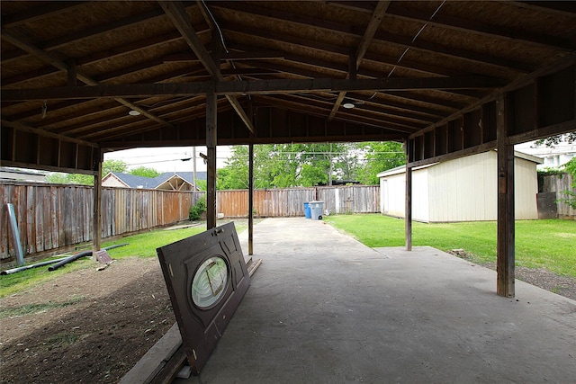 2427 Costa Mesa Dr, Dallas, TX 75228 - view of patio / terrace with a fenced backyard