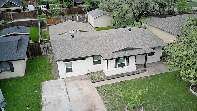 2427 Costa Mesa Dr, Dallas, TX 75228 - aerial view