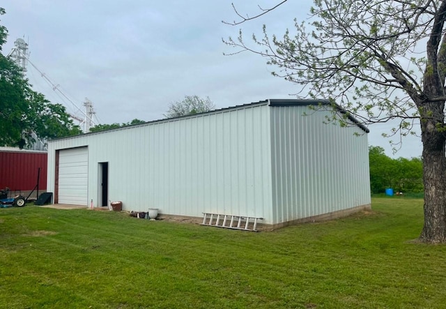 view of outbuilding with an outdoor structure