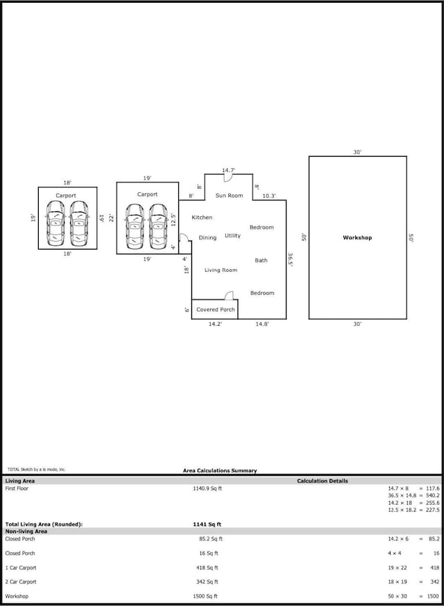view of layout